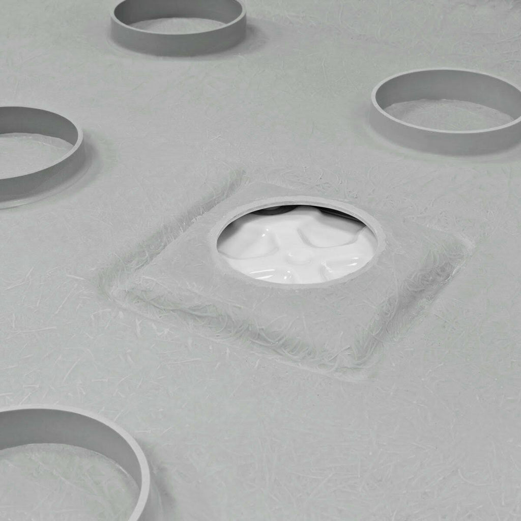 60 x 30 Right Double Threshold Shower Pan Base O34618