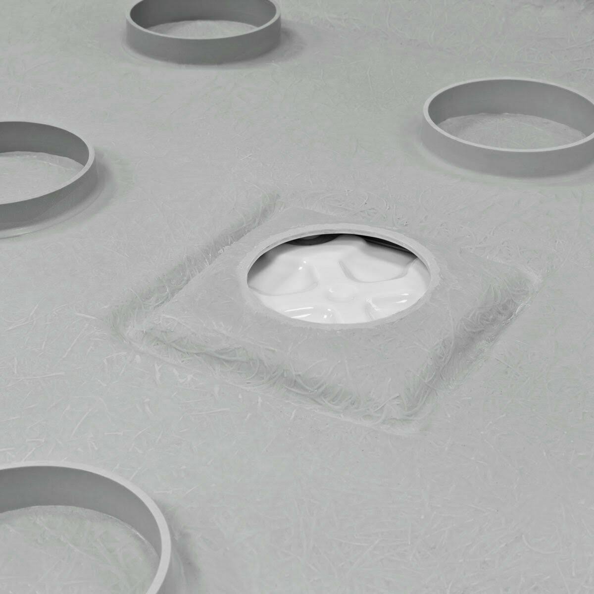 60 x 30 Right Double Threshold Shower Pan Base O34618