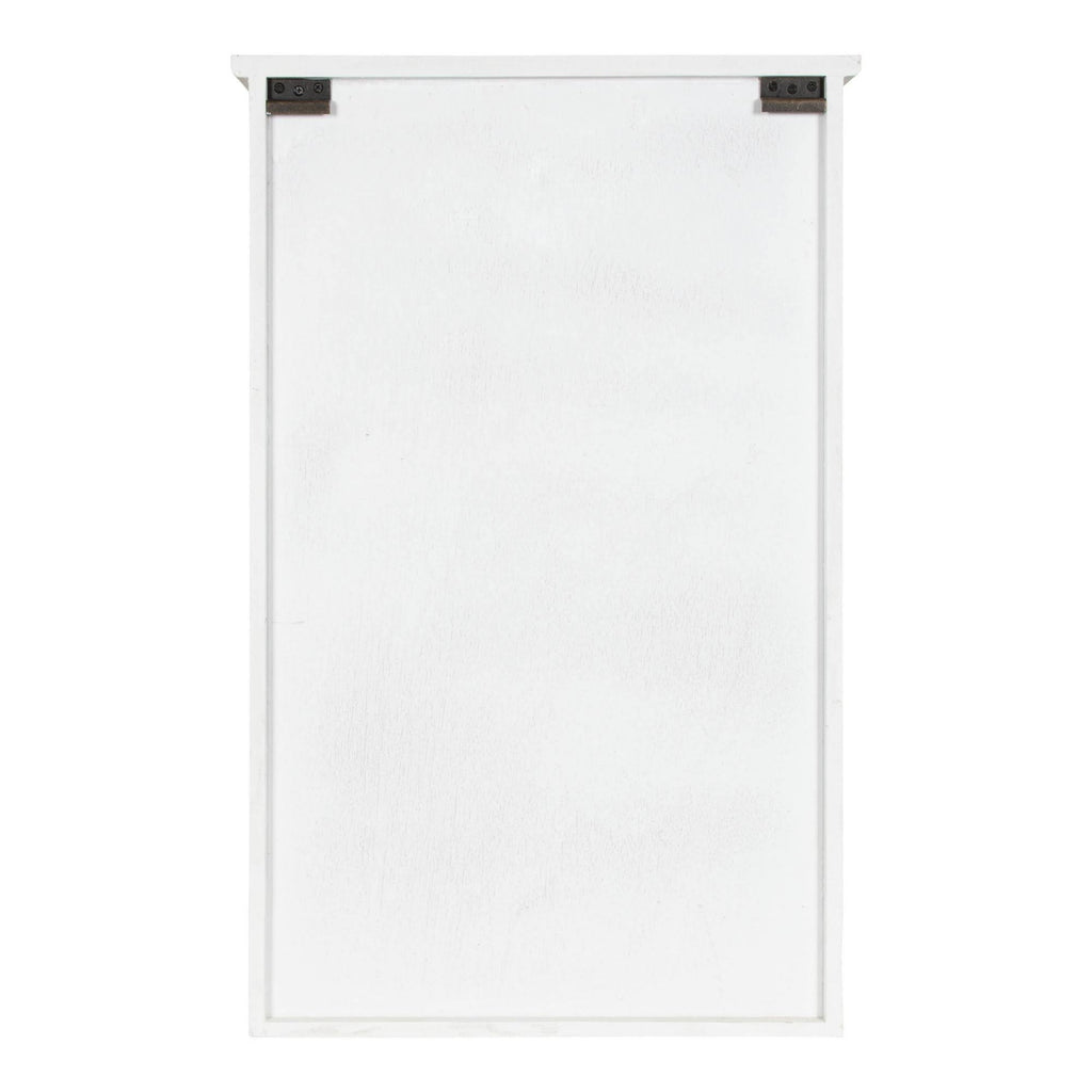White/Gray Rustic Wall Cabinet M86928