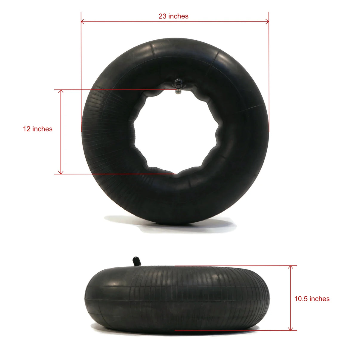 2 Tire Inner Tubes 25x8x12 TR13 Straight Valve S641312