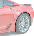 Painted Carbon Flash Black Rear Quarter Extensions F58909