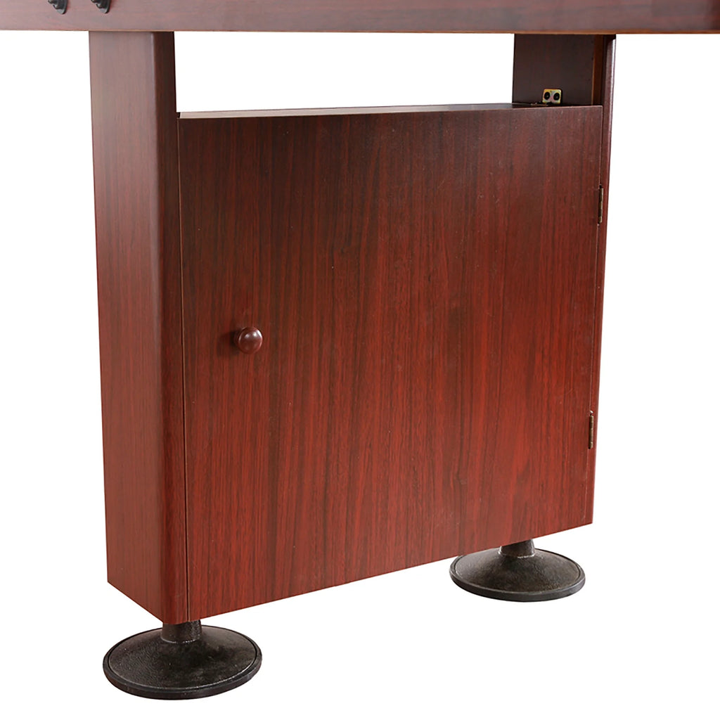 9-ft Shuffleboard Table with Dark Cherry Finish W1323