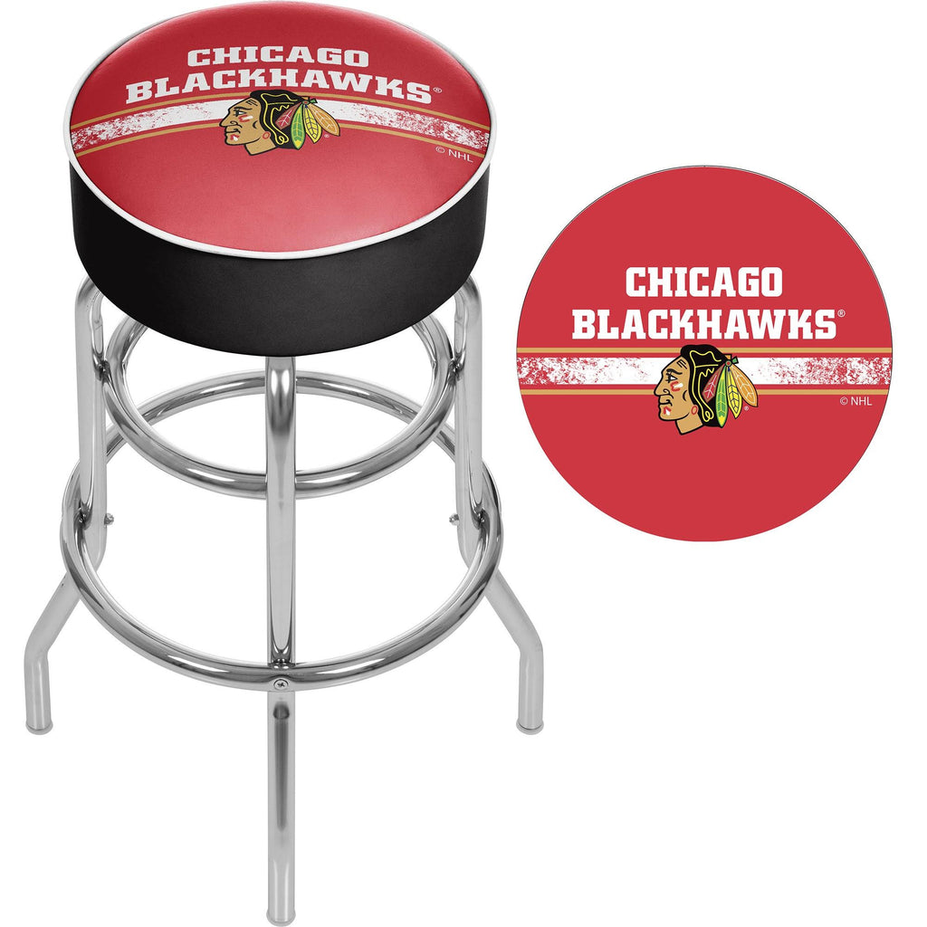 Chrome Bar Stool with Swivel S559