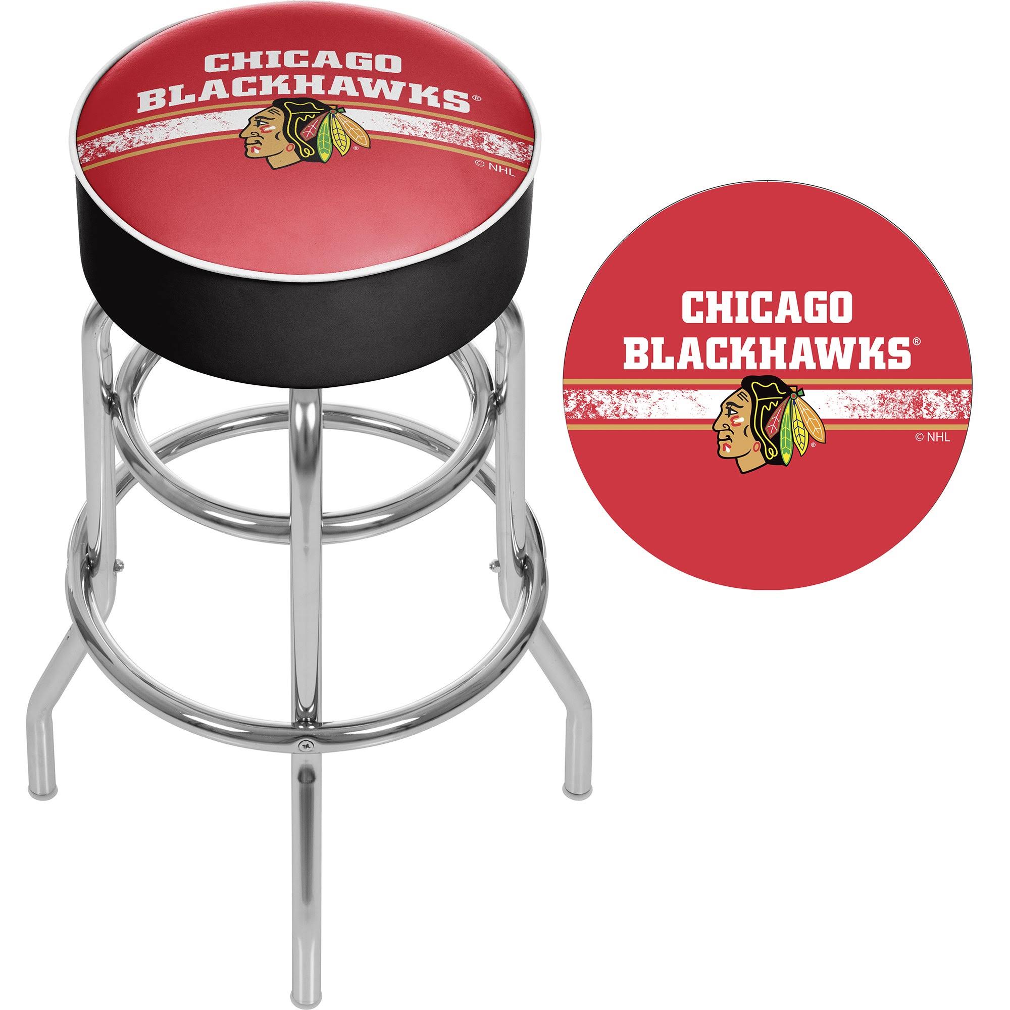 Chrome Bar Stool with Swivel S559