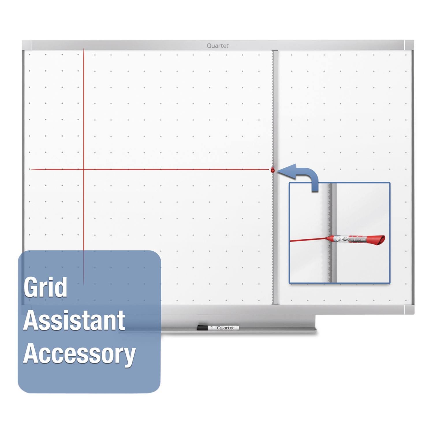 Aluminum Frame Whiteboard 48x22 Q8038