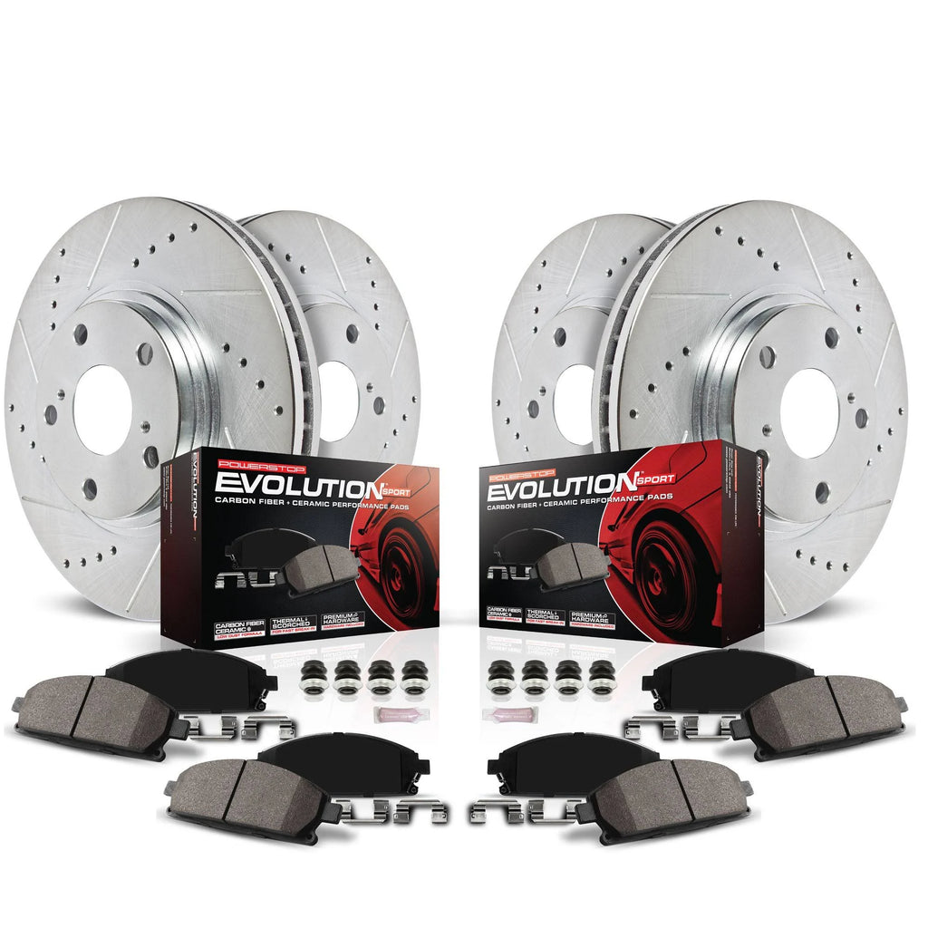 Front and Rear Z23 Evolution Sport Brake Kit P84489