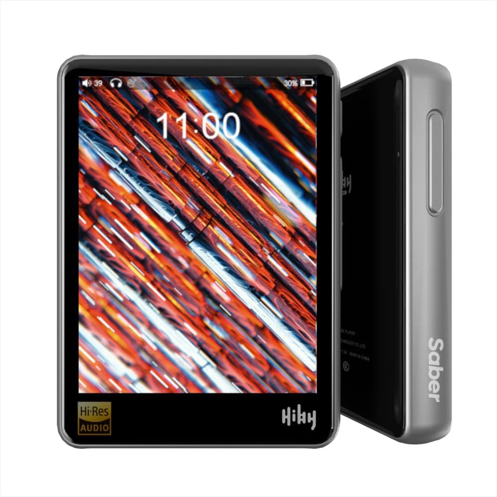 Black Hi-Res Lossless Music Player with Bluetooth and WiFi R997809