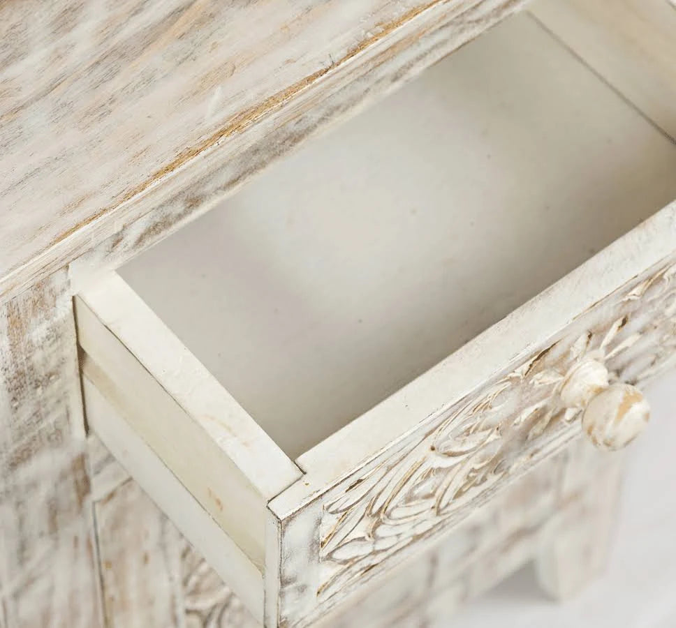 Hand Carved Accent Table E604637
