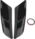Glossy Black ABS Car Hood Air Outlet Decorative Bonnet Cover Trim W91228