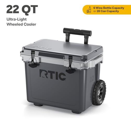 22 QT Ultra-Light Wheeled Hard Cooler F347620