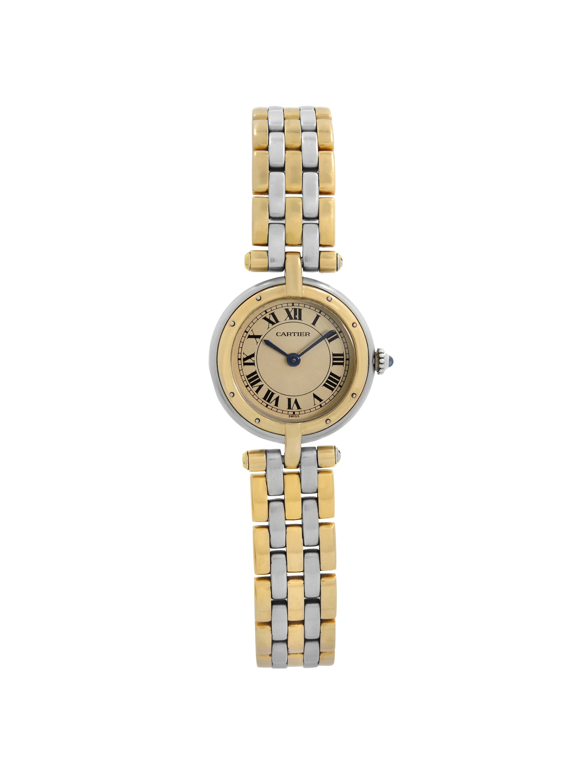 18k Gold Steel Champagne Dial Ladies Watch Z674277