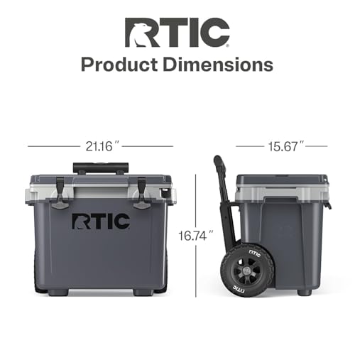22 QT Ultra-Light Wheeled Hard Cooler F347620