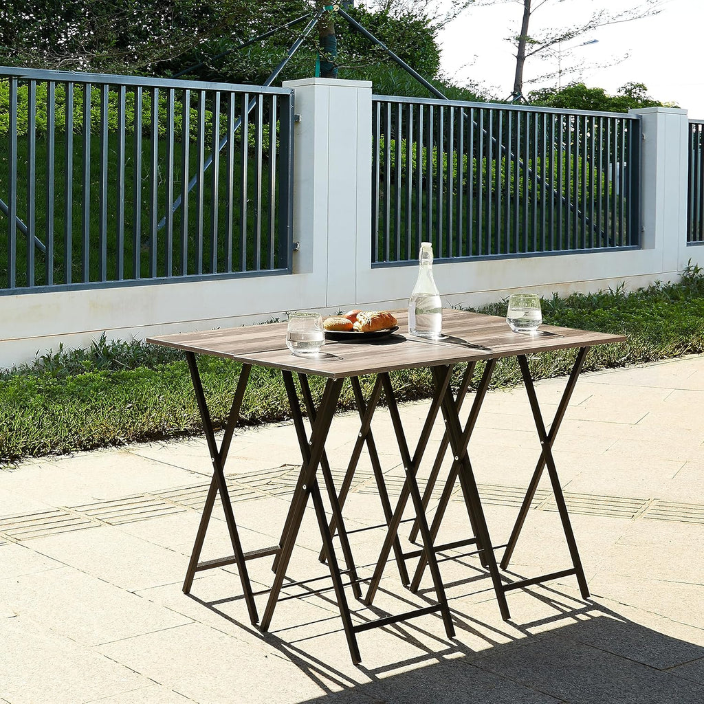 Set of 4 Folding Tv Tray Table F3943