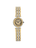 18k Gold Steel Champagne Dial Ladies Watch Z674277