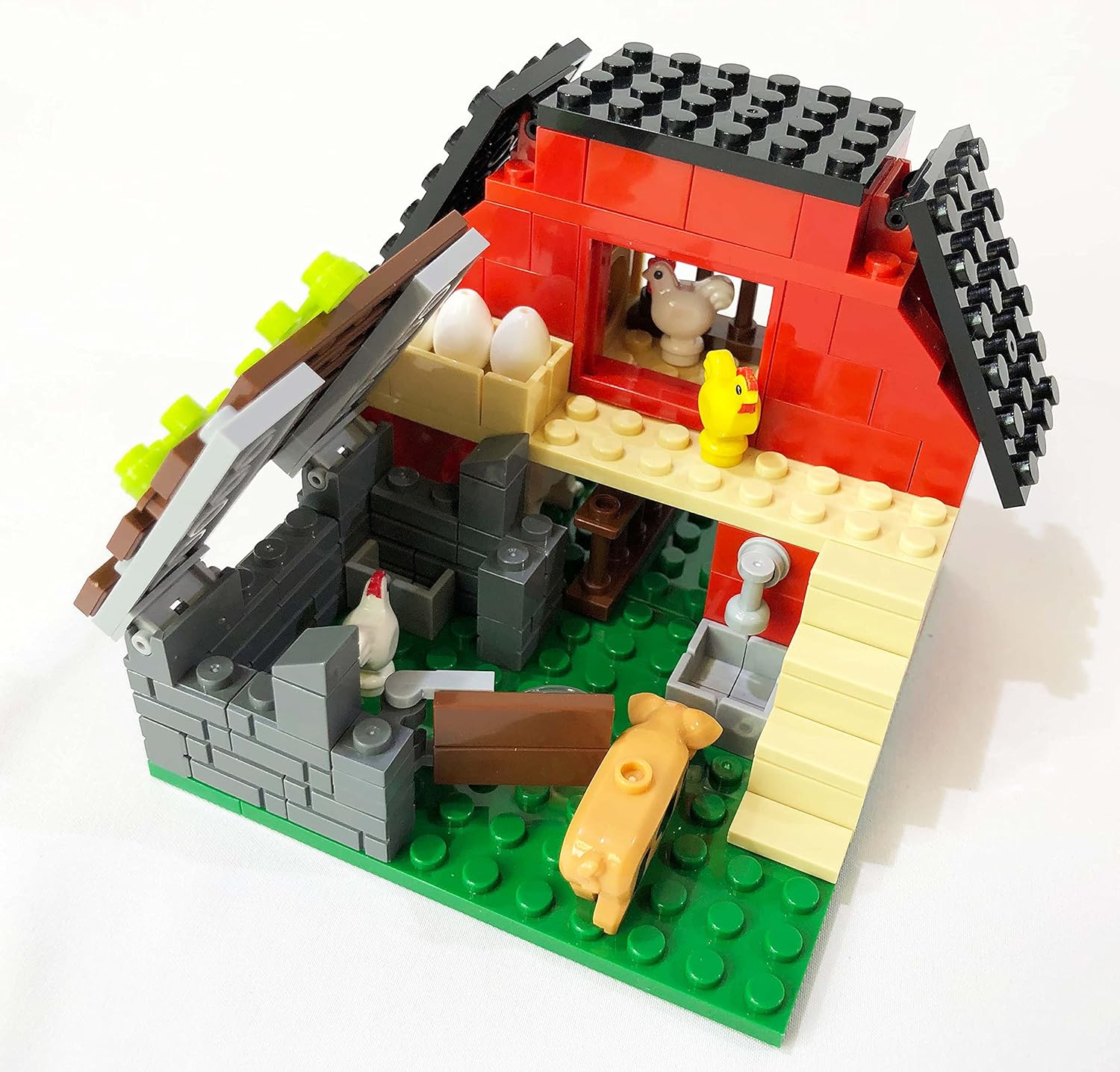 160 Piece Model with Animals J618064