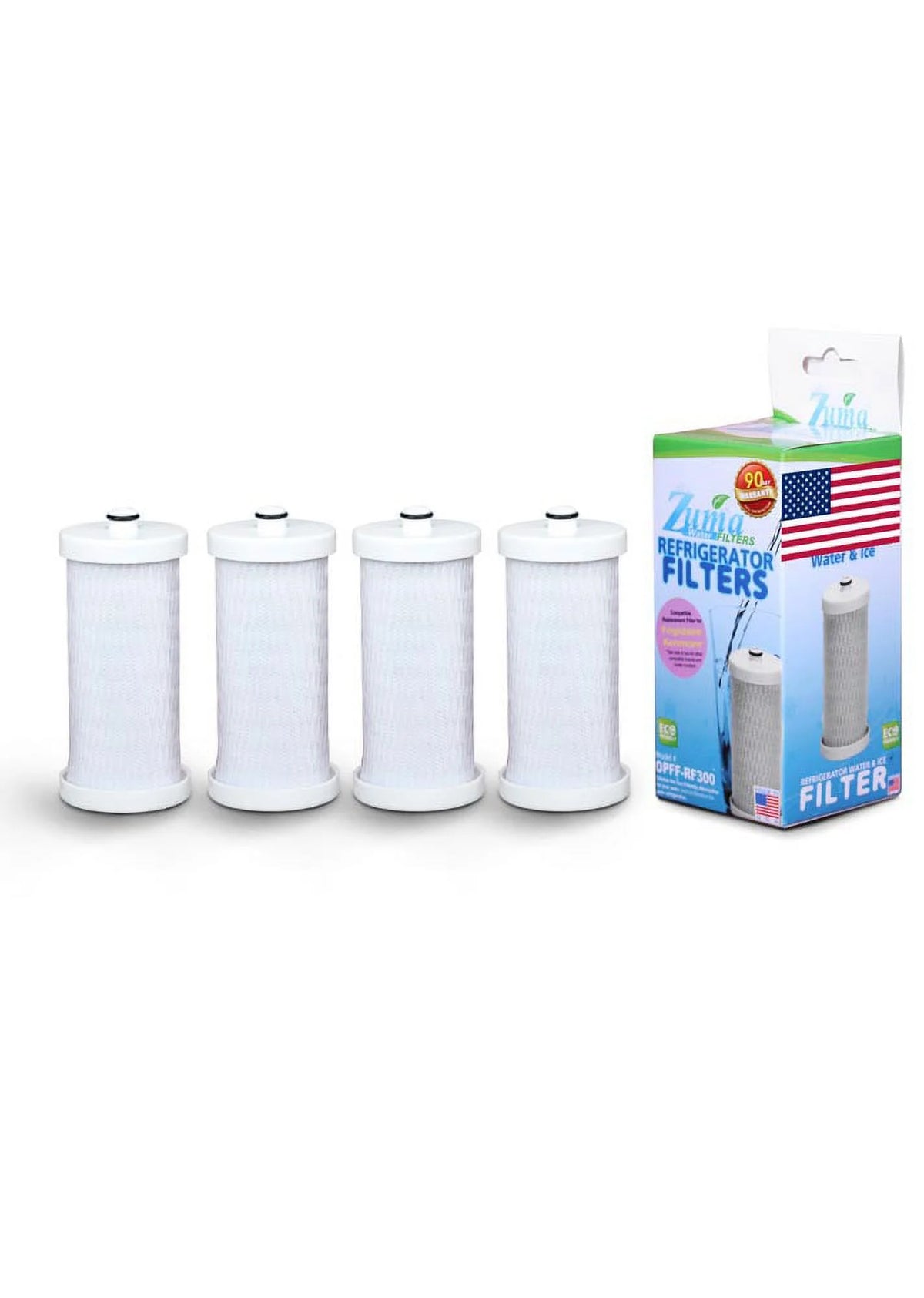 Water and Ice Filter, 4 Pack T772