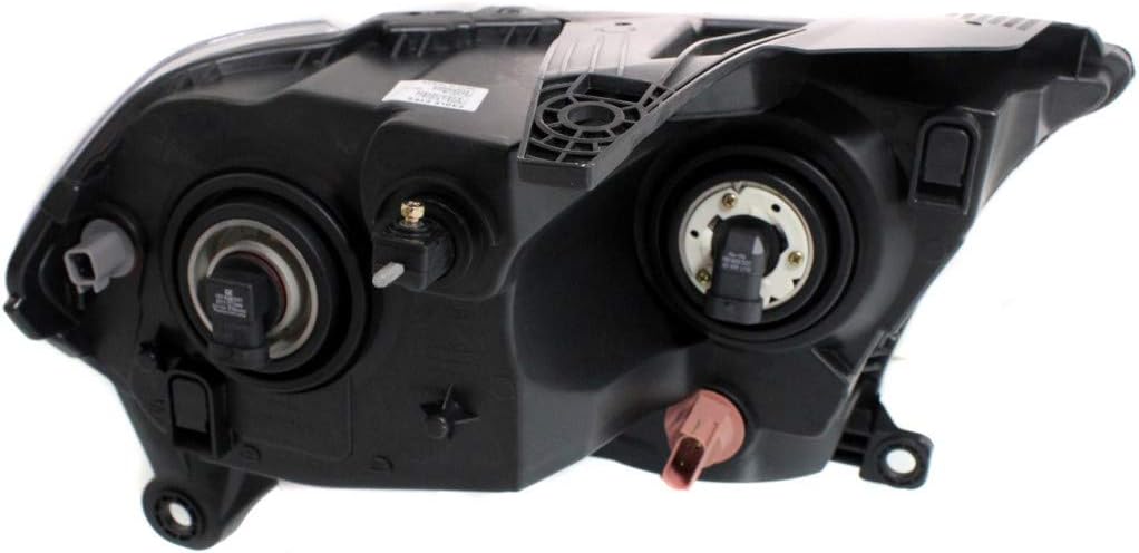 Headlight Assembly for Dodge Durango Passenger Side Black Housing K82227