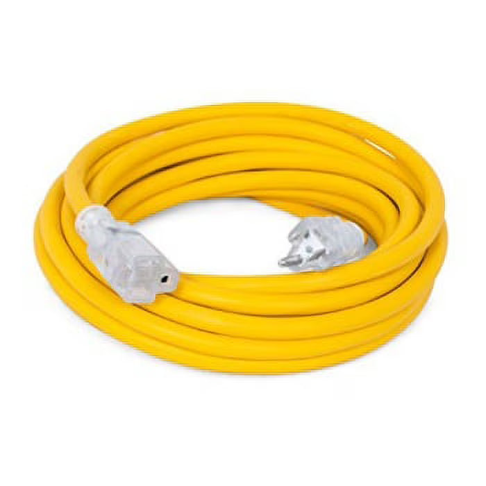 25 FT Power Extension Cord with LED Plugs 12 AWG B889002