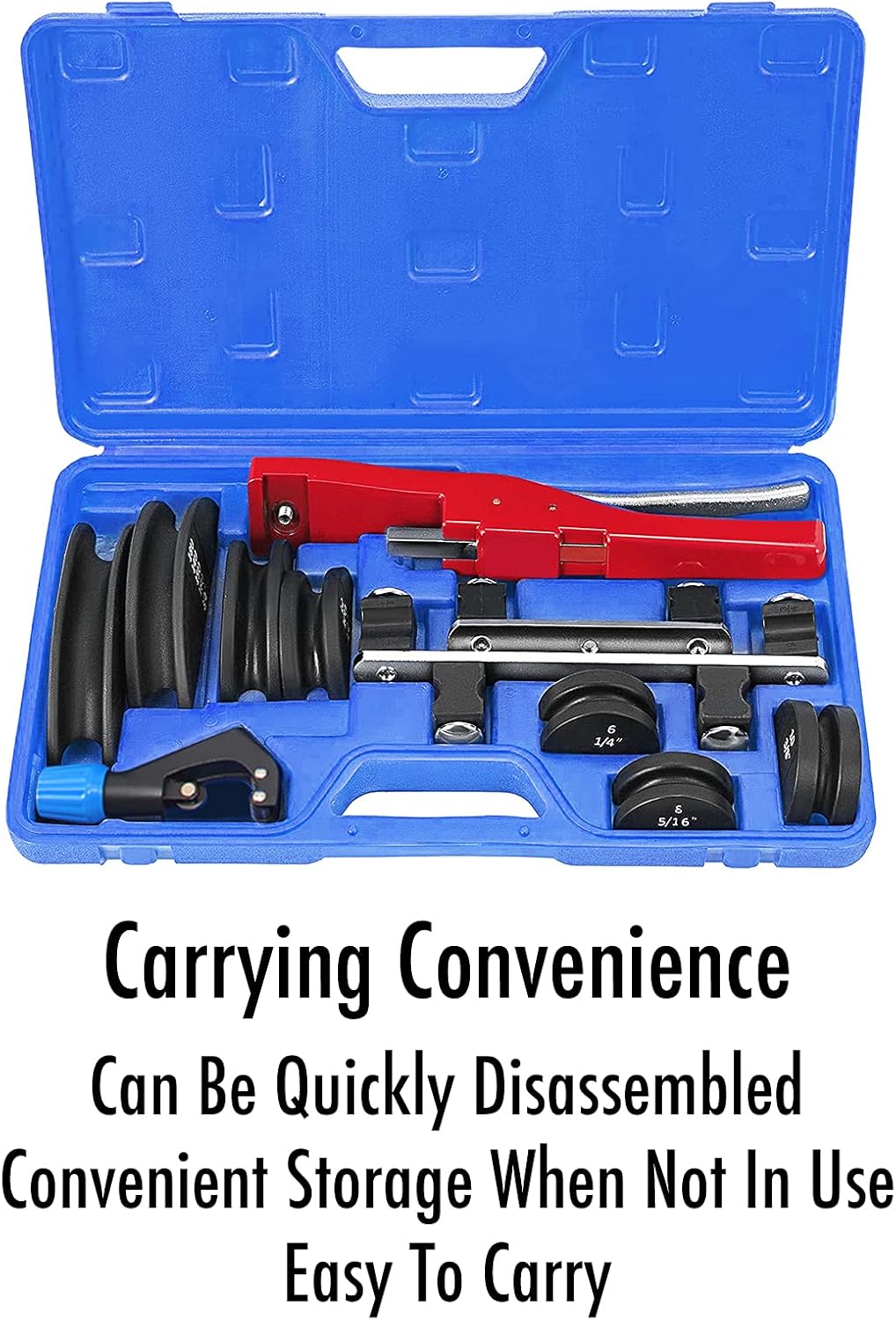 1/4 to 7/8inch Manual Ratcheting Tubing Bender Set, Pack of 2 O39742