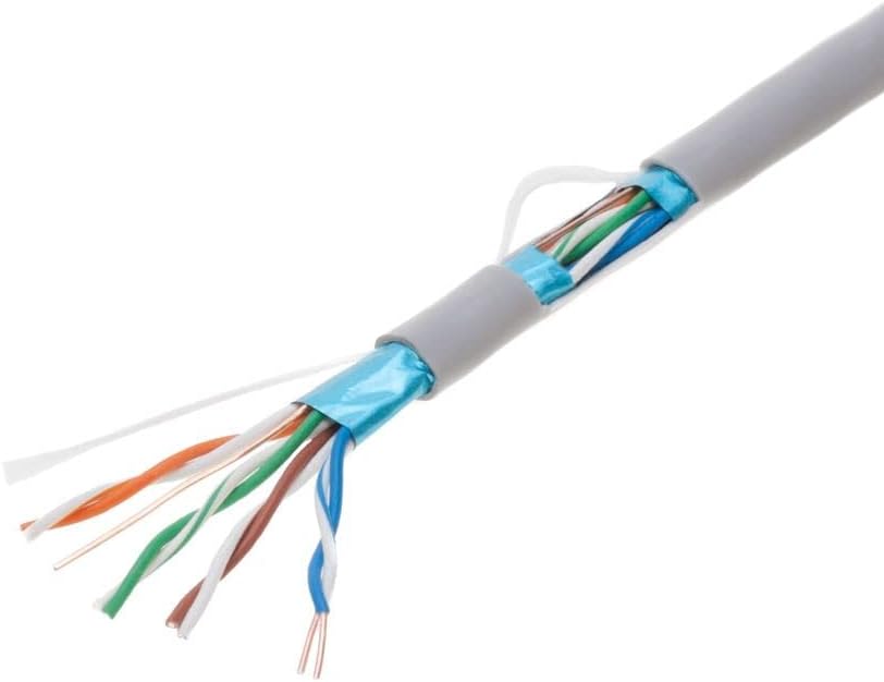 Black Solid 24AWG Cat5e Bulk Network Cable UTP M754