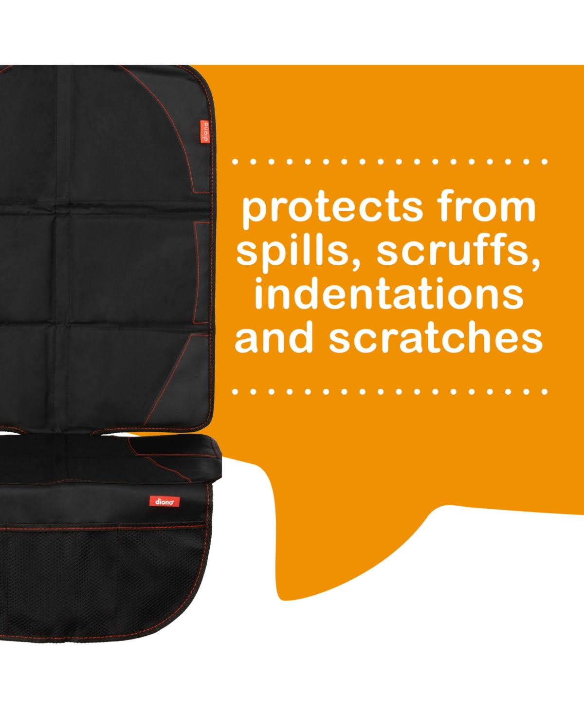 Black Car Seat Protector (2 Pack) Y336