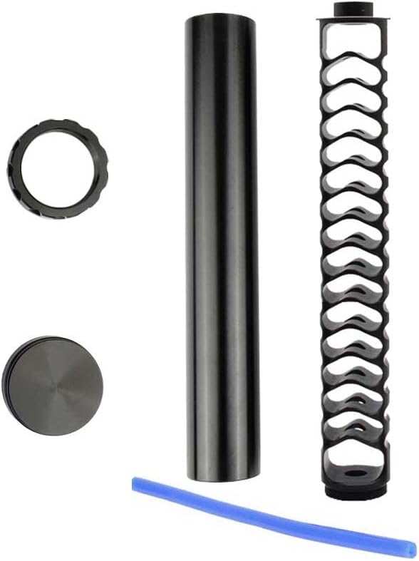 1/2-28 12 inch .7075 Aluminum Fuel Filter Accessories Black L832739
