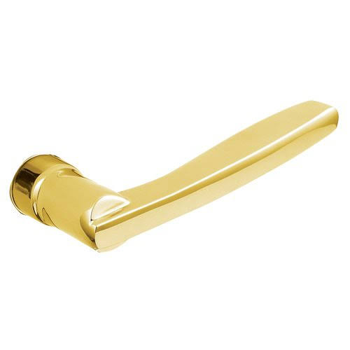Single Right Hand Estate Lever in Lifetime Satin Nickel Q763