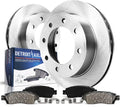 Rear Disc Rotors and Brake Pads 4pc Set X518