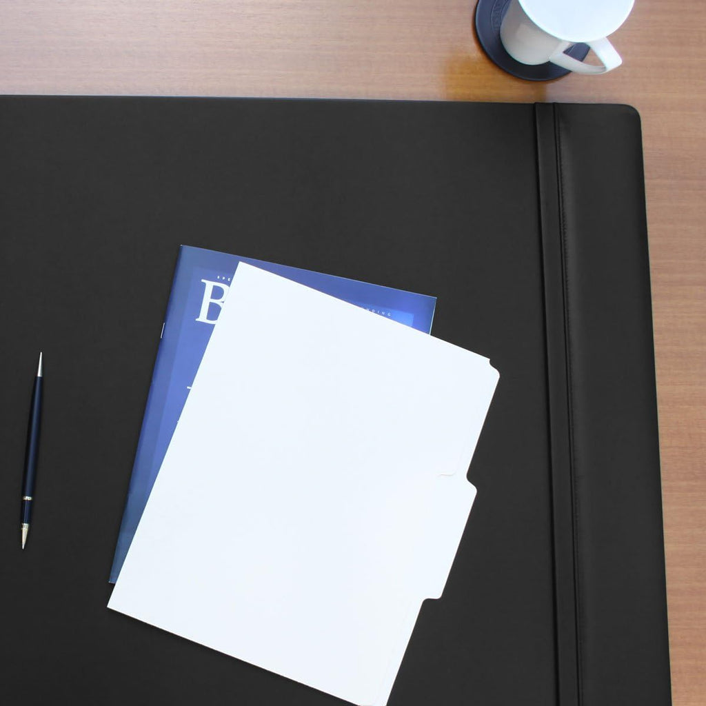 Black Leather Desk Pad R430