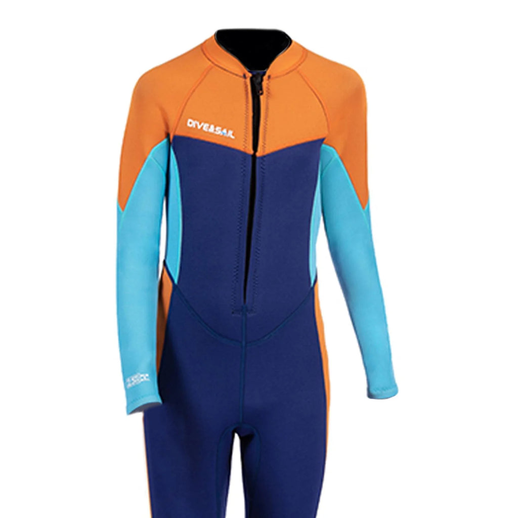 Blue 2.5mm Neoprene Kid Wetsuits Size 8 A1886