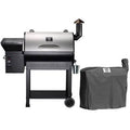 Silver Wood Pellet Grill Smoker R75334