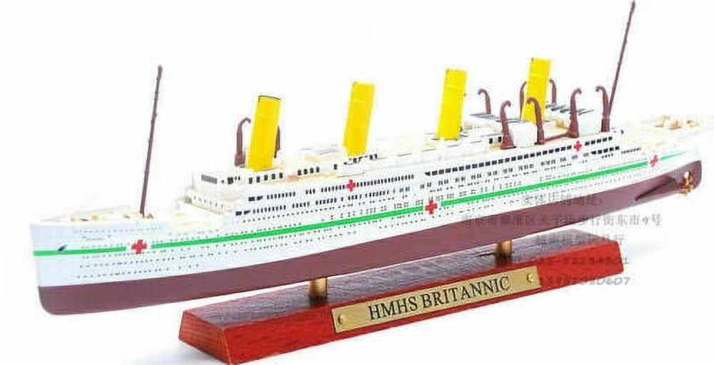 Atlas HMHS Britannic Cruise Ship Model Diecast Ocean Boat T1310