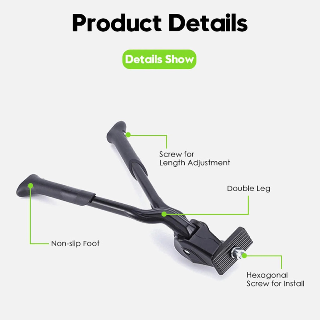 Double Leg Bike Kickstand for 24inch-29inch Mountain Bike K60699