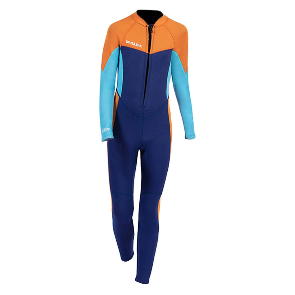Blue 2.5mm Neoprene Kid Wetsuits Size 8 A1886