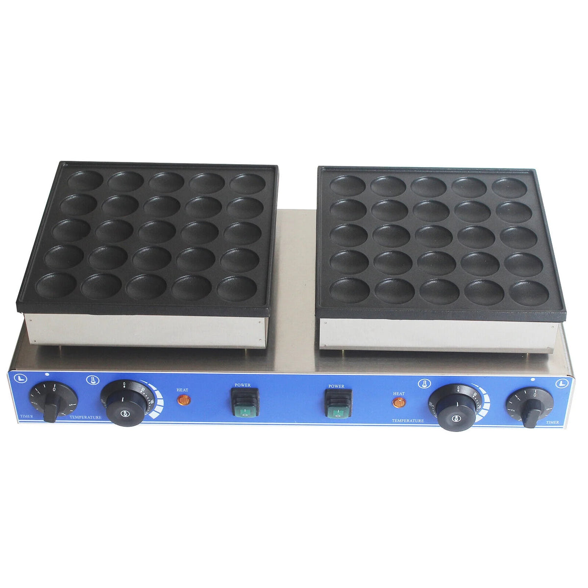 Mini Dutch Pancake Baker 50PCS Nonstick Waffle Maker Machine G81346