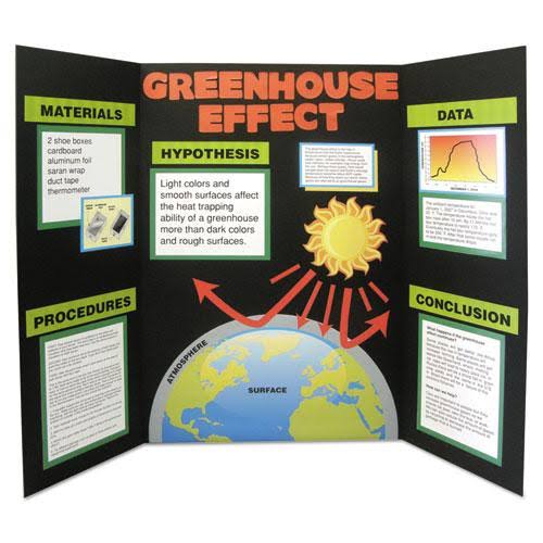 Black 24 x 36 Polystyrene Foam Display Board, 12/Carton T5856