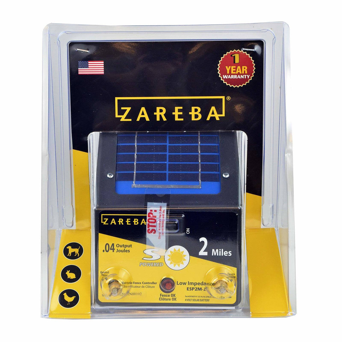 Solar Fence Charger Z24308