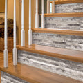 14 PCS Peel and Stick Vinyl Staircase Sticker Decals, Moroccan Pattern W474