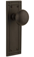 Oil-Rubbed Bronze Double Dummy Door Knob R48333
