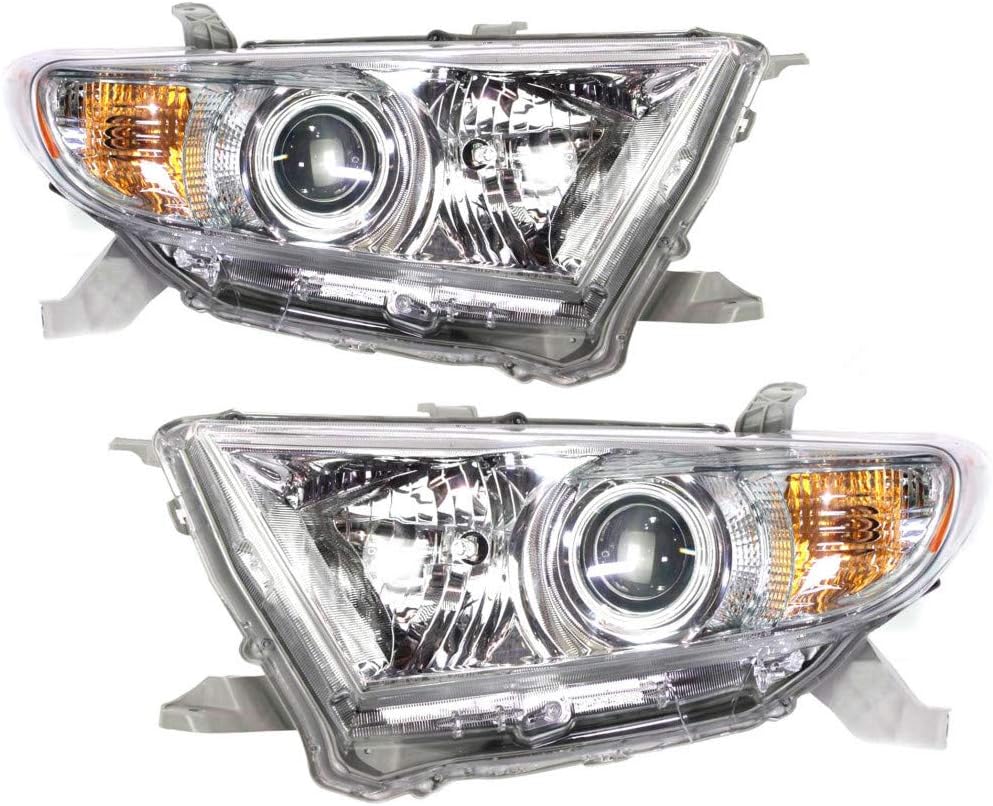 Headlight Assembly for Toyota Highlander 2010 Passenger Side Y425083