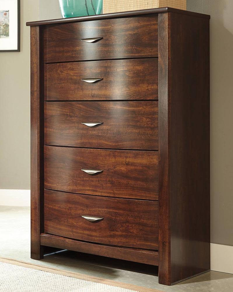 Brown 5-Drawer Chest I507745