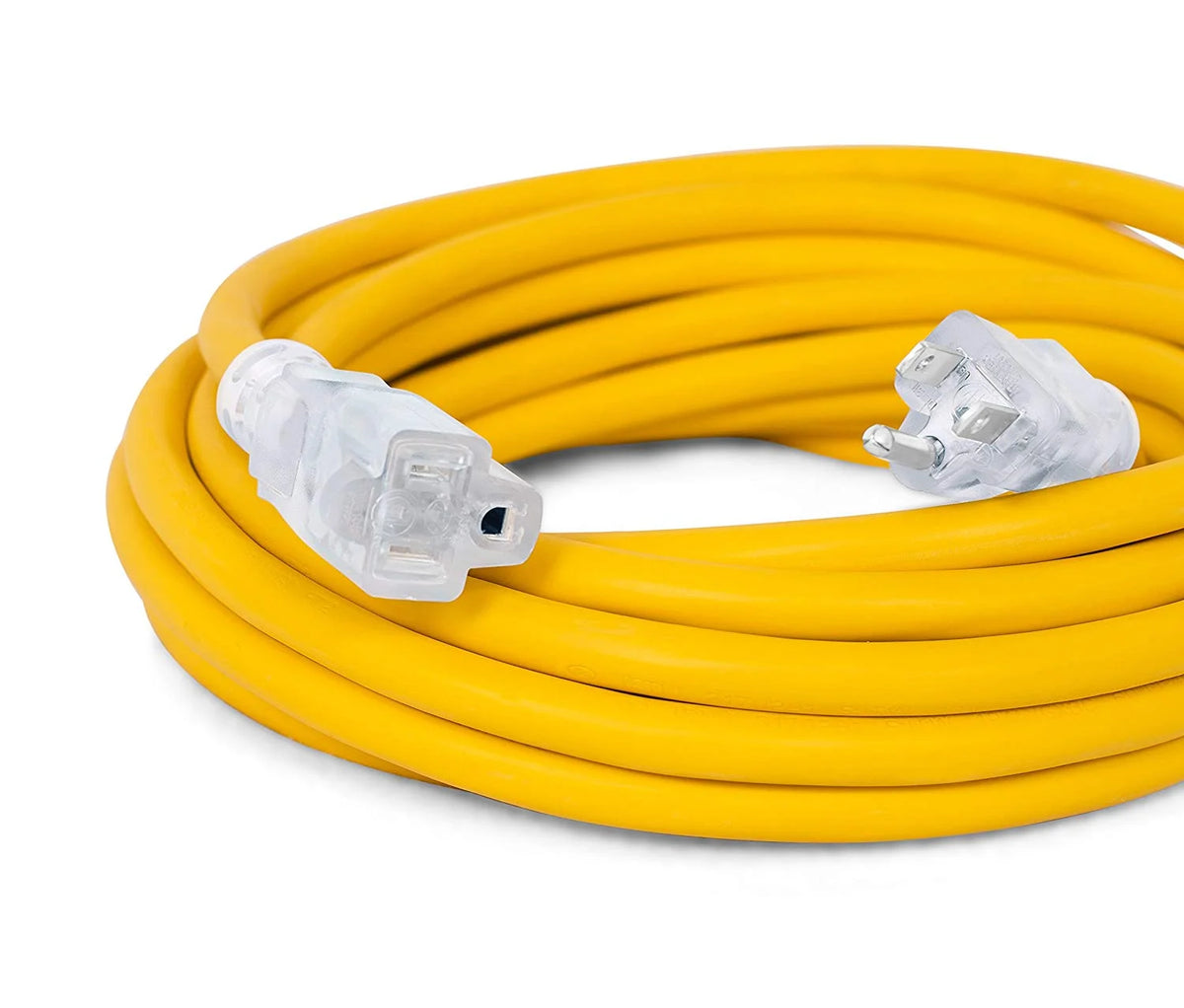 25 FT Power Extension Cord with LED Plugs 12 AWG B889002