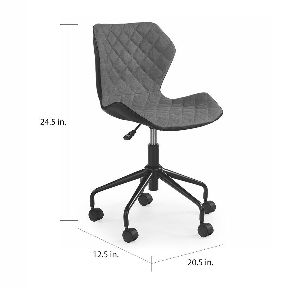White/Gray White Base Office Chair U516