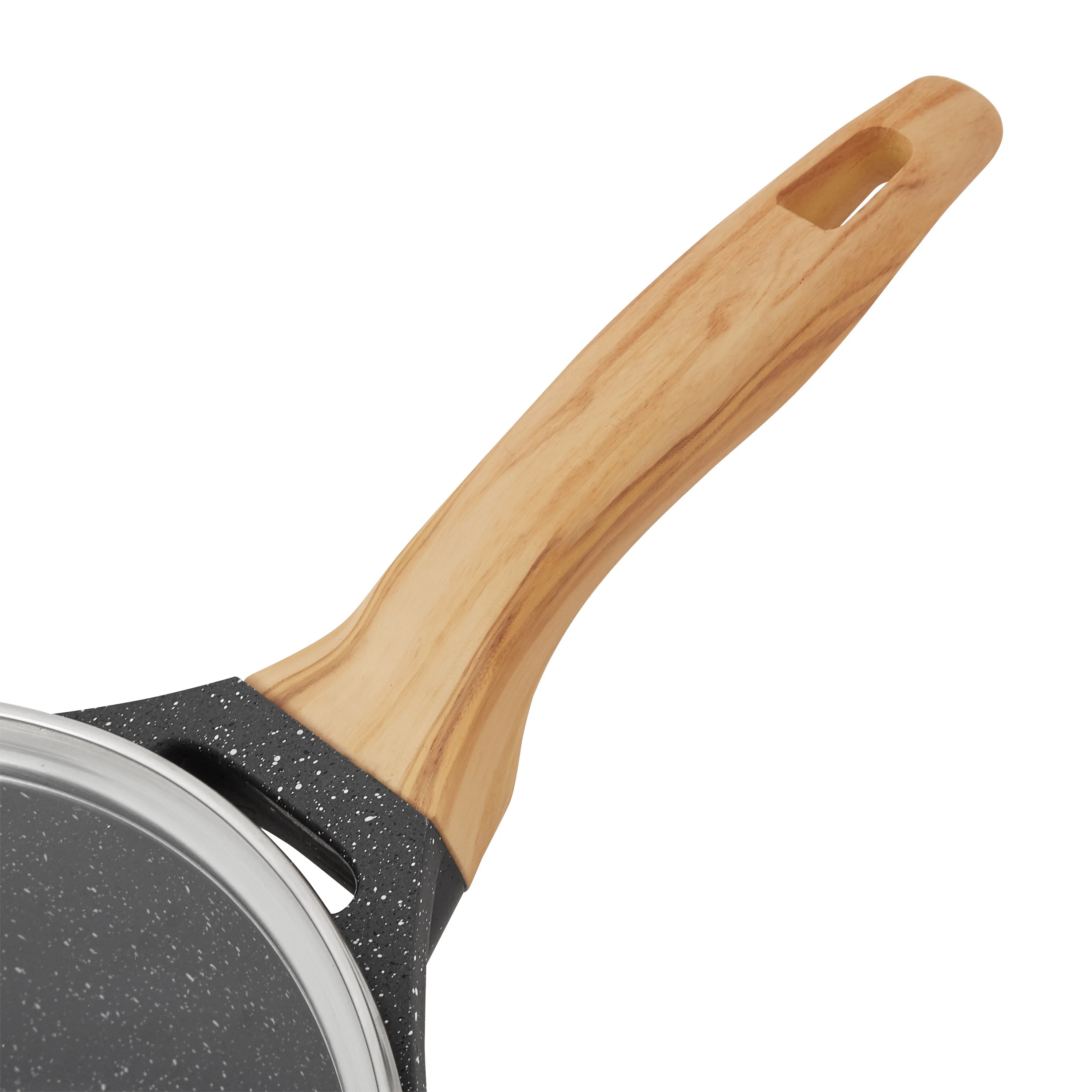 Charcoal Speckle Cast Aluminum 4 Quart Sauce Pan P338