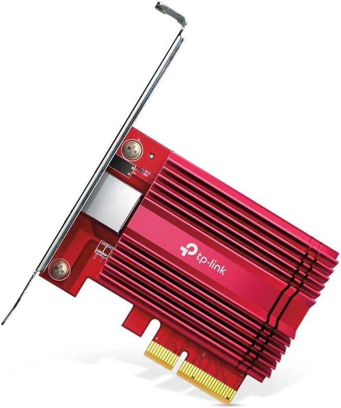 10GB PCIe Network Card with CAT6A Ethernet Cable C7648