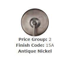 Antique Nickel Push Down Pop-Up Lavatory Drain Q494815