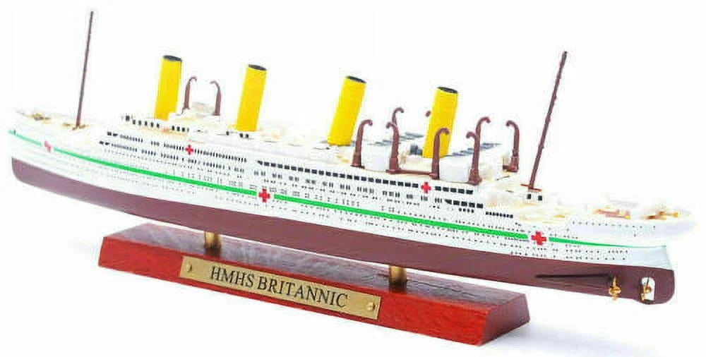 Atlas HMHS Britannic Cruise Ship Model Diecast Ocean Boat T1310