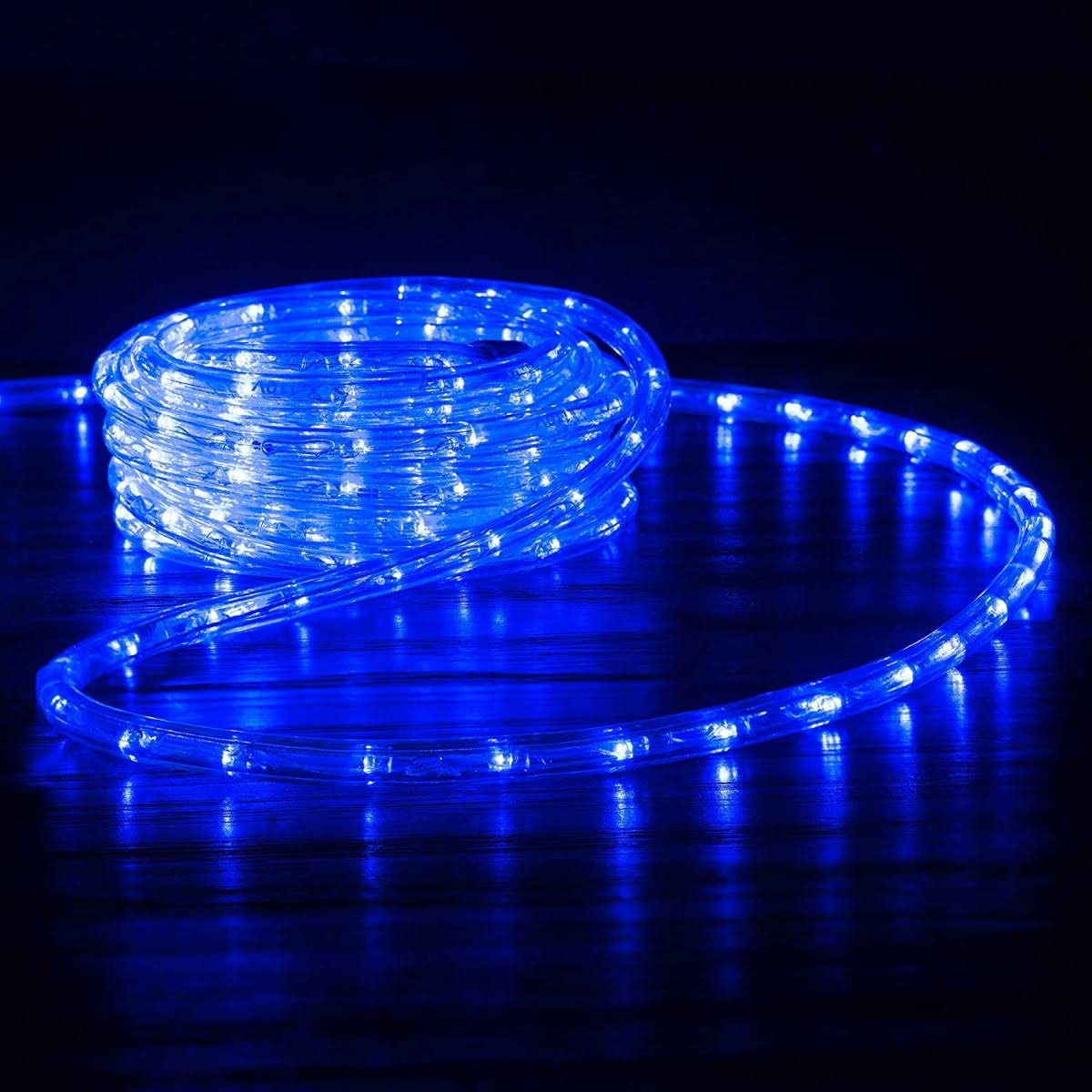 100 ft White Wire Christmas Rope Lights S235