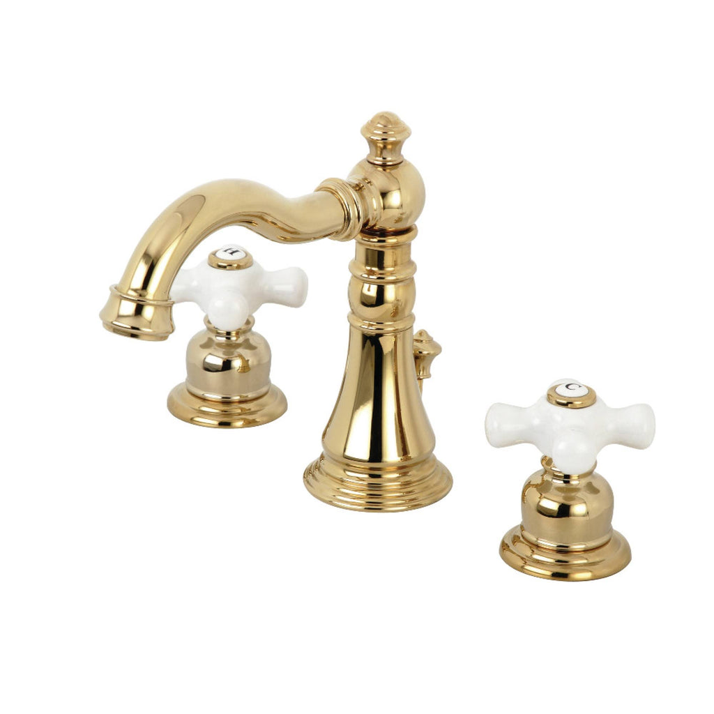 Polished Brass Widespread Bathroom Faucet M88123