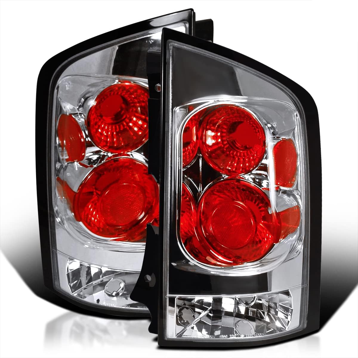 Smoke Lens Tail Lights Pair Taillight Assembly M5746